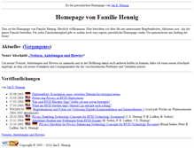 Tablet Screenshot of hennignetz.de